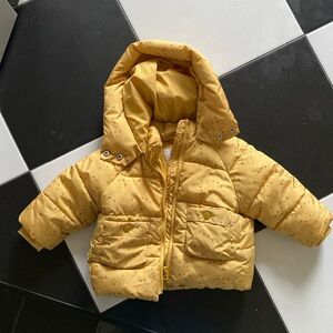 Zara baby puffer jacket size 6-9m
